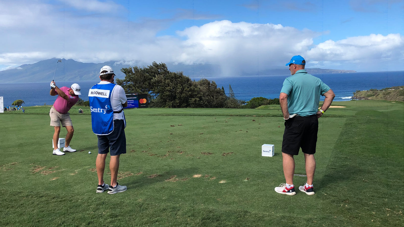 Graeme McDowell at Sentry TOC pro-am